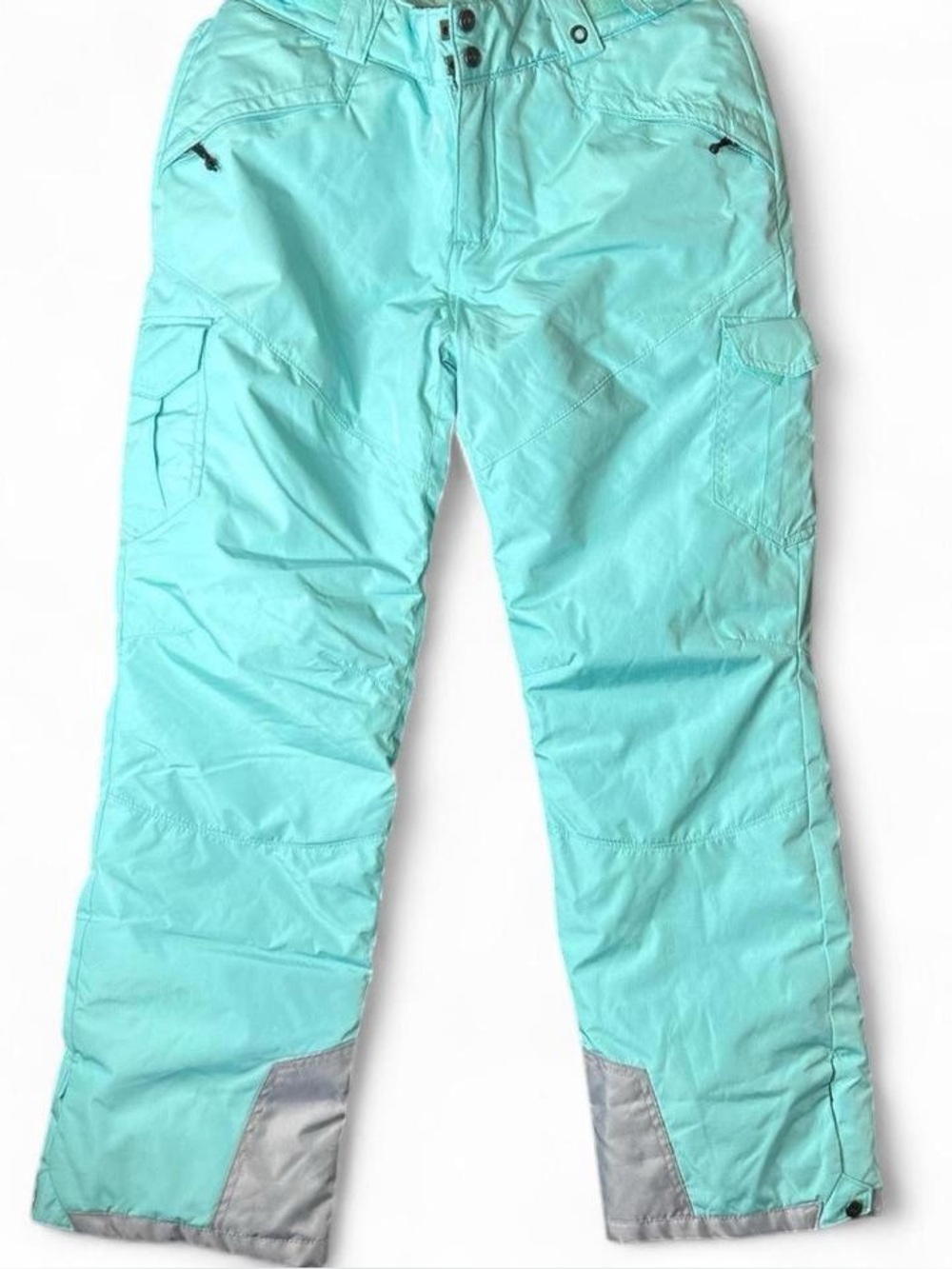 TSLA Aqua insulated anti static Snow Ski Pants EUC MSRP $65